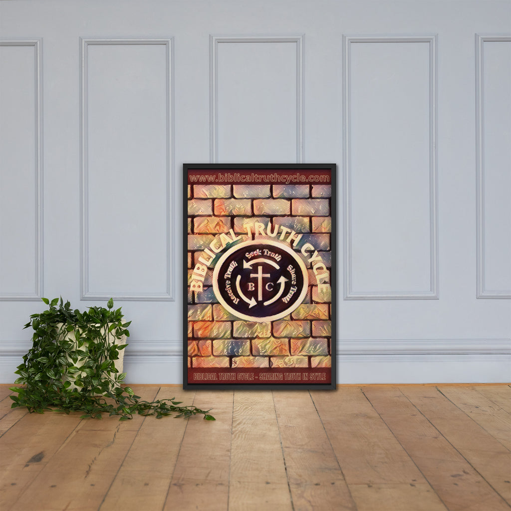 Biblical Truth Cycle - Framed Poster