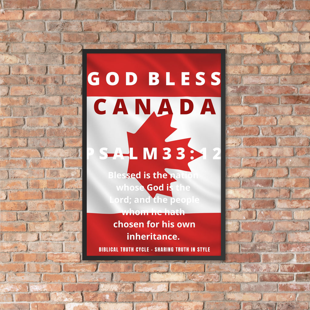 Biblical Truth Cycle - Framed Poster (Canada)