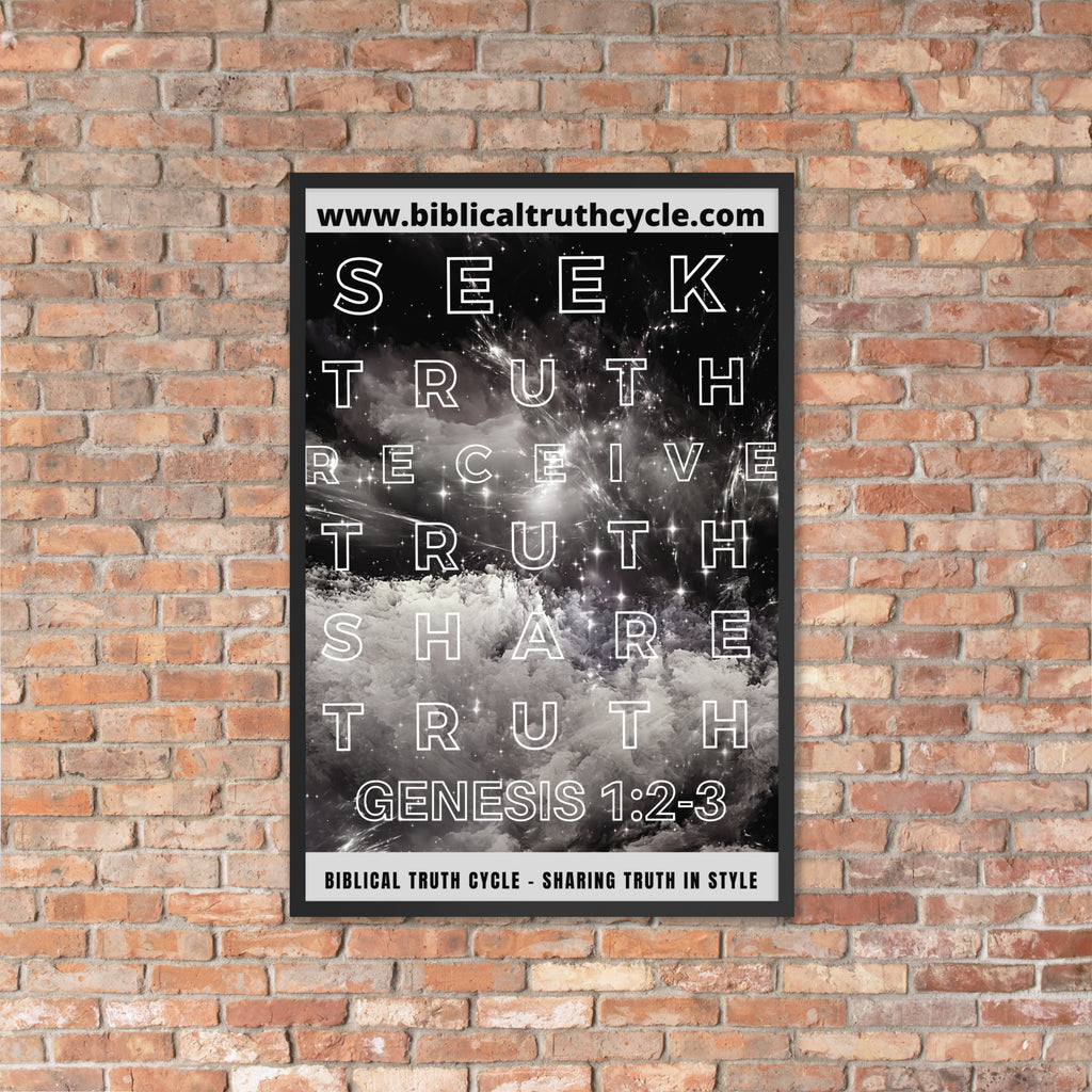 Biblical Truth Cycle - Framed Poster
