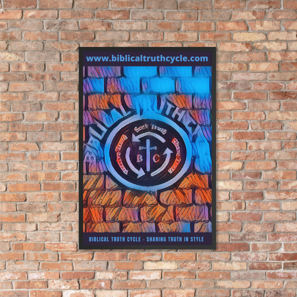 Biblical Truth Cycle - Framed Poster