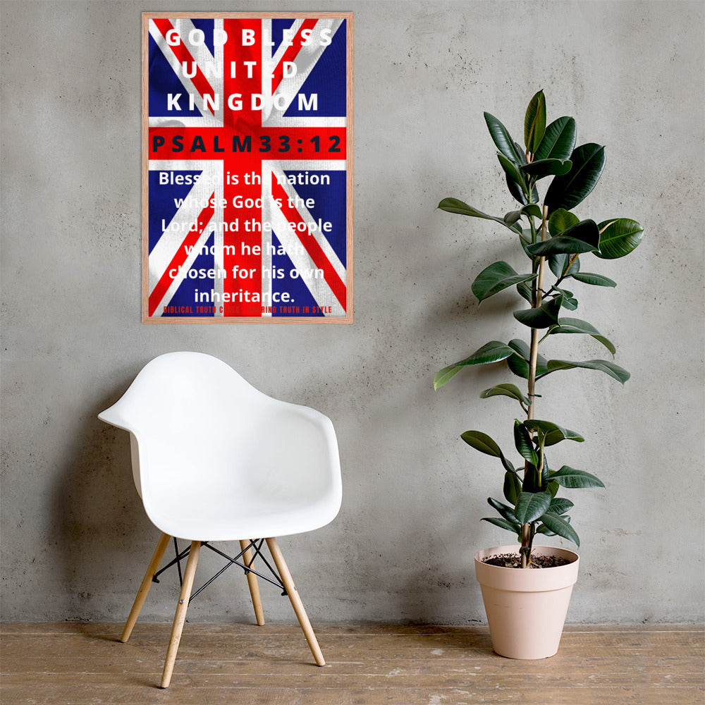 Biblical Truth Cycle - Framed Poster (United Kingdom)
