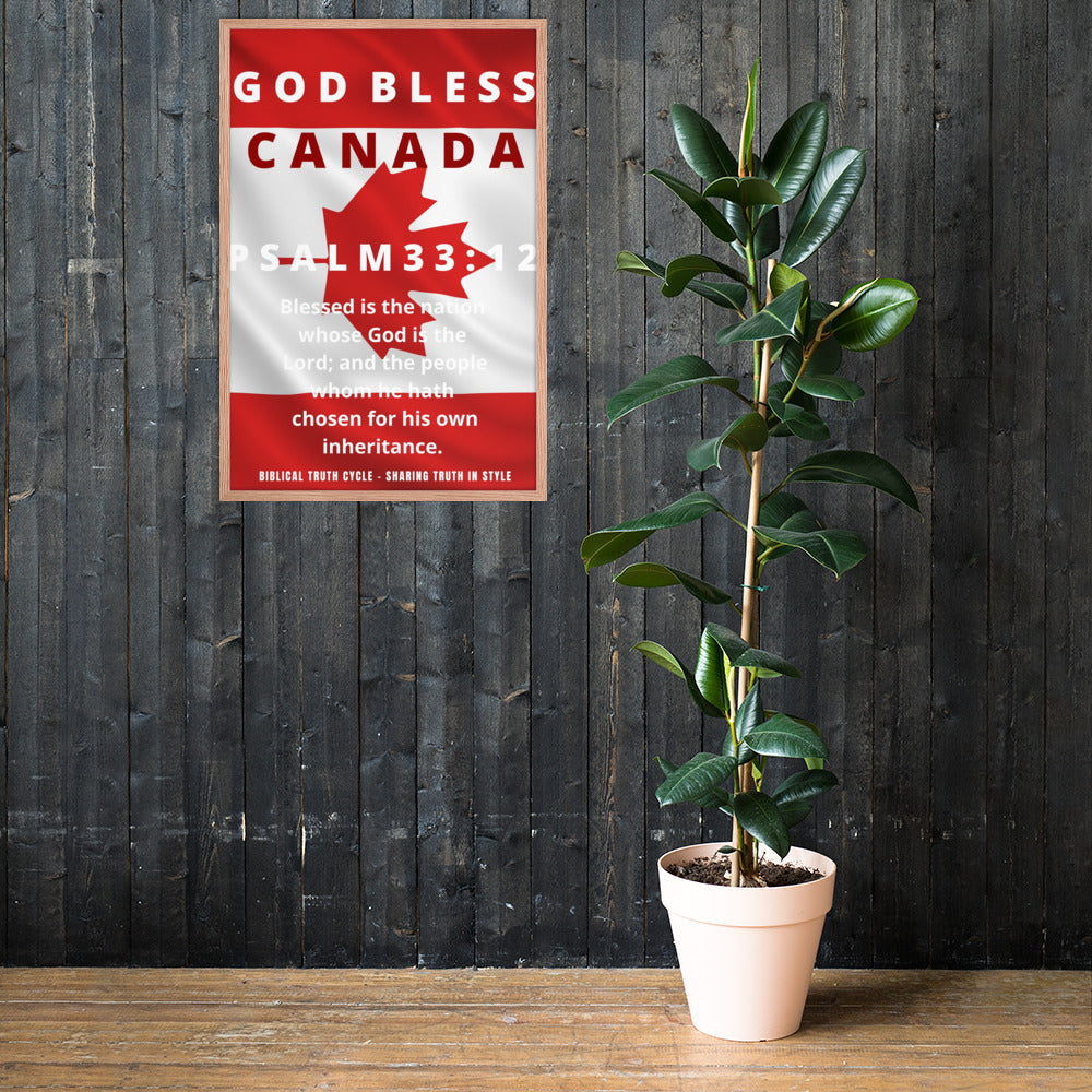 Biblical Truth Cycle - Framed Poster (Canada)
