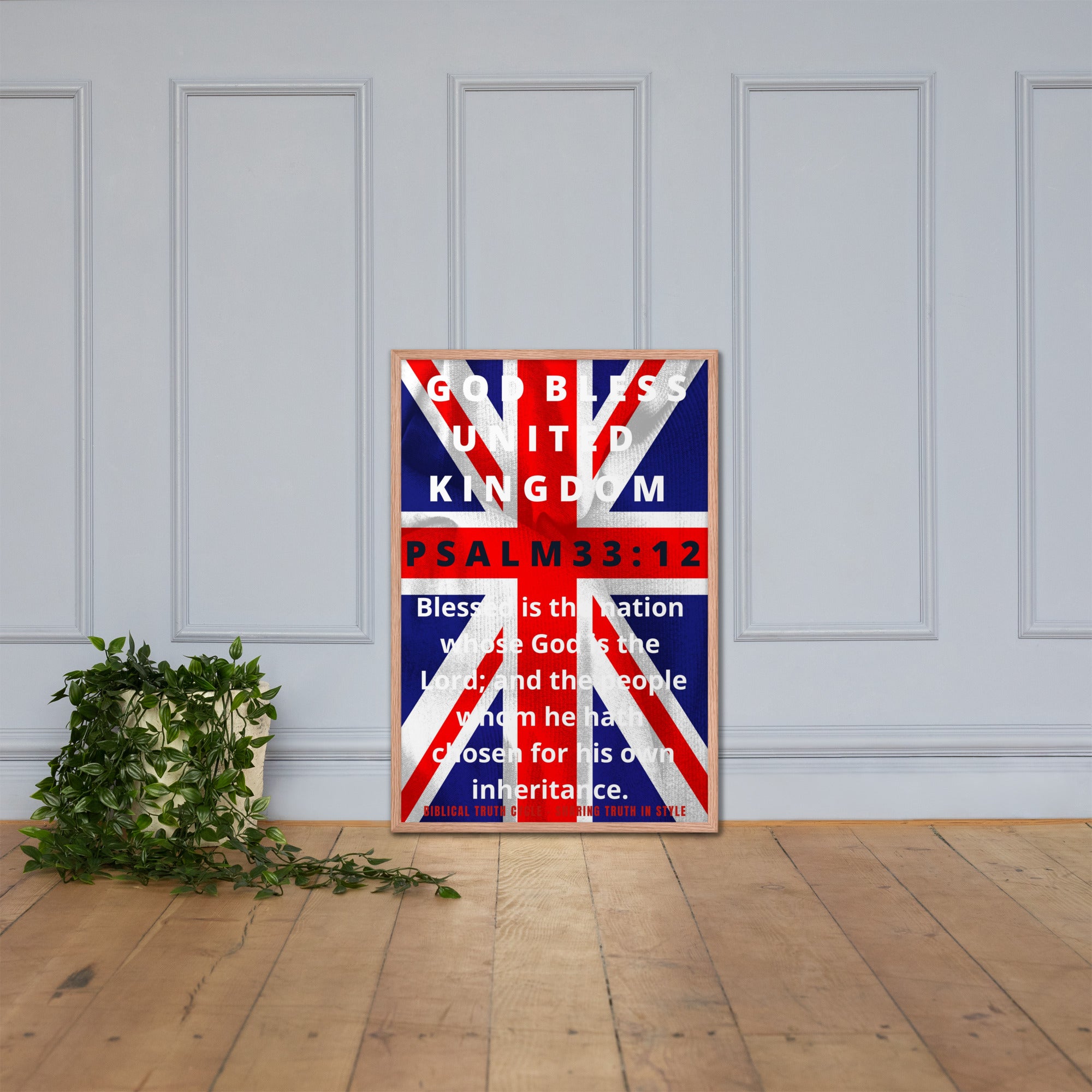 Biblical Truth Cycle - Framed Poster (United Kingdom)