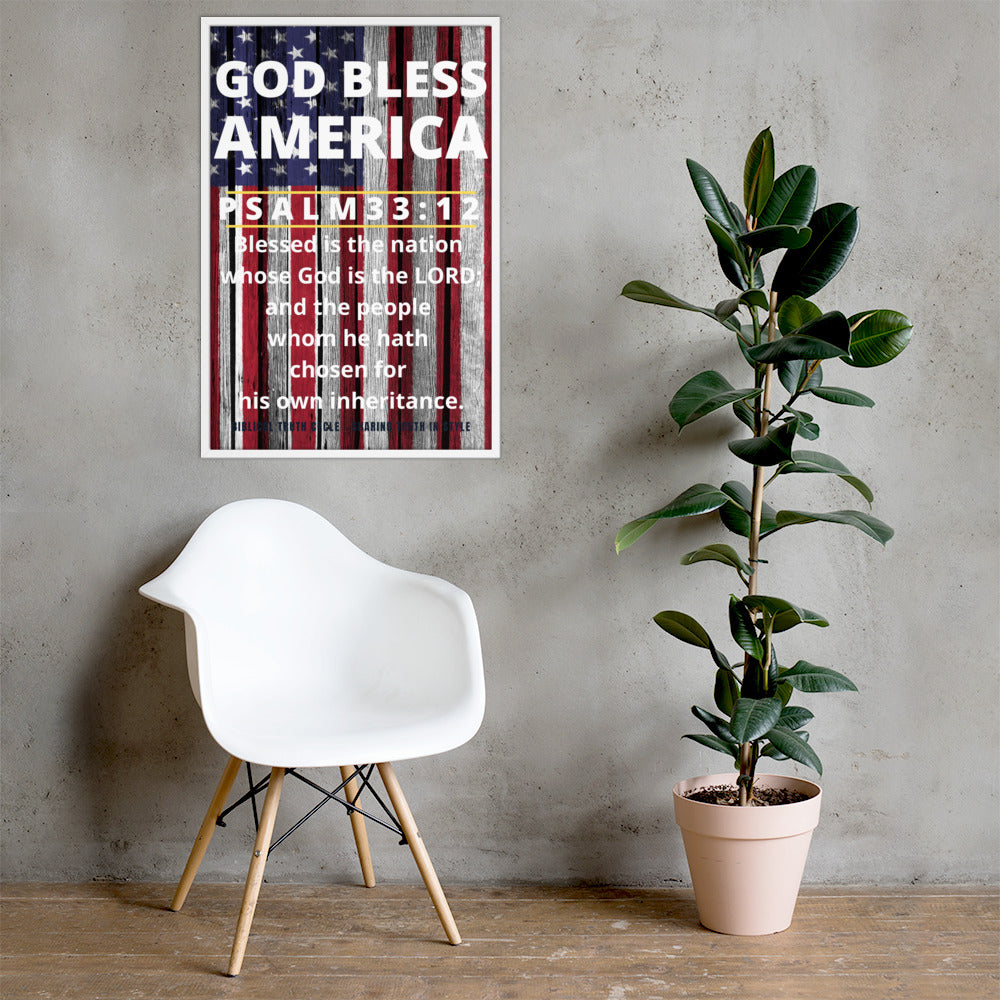 Biblical Truth Cycle - Framed Poster (USA)