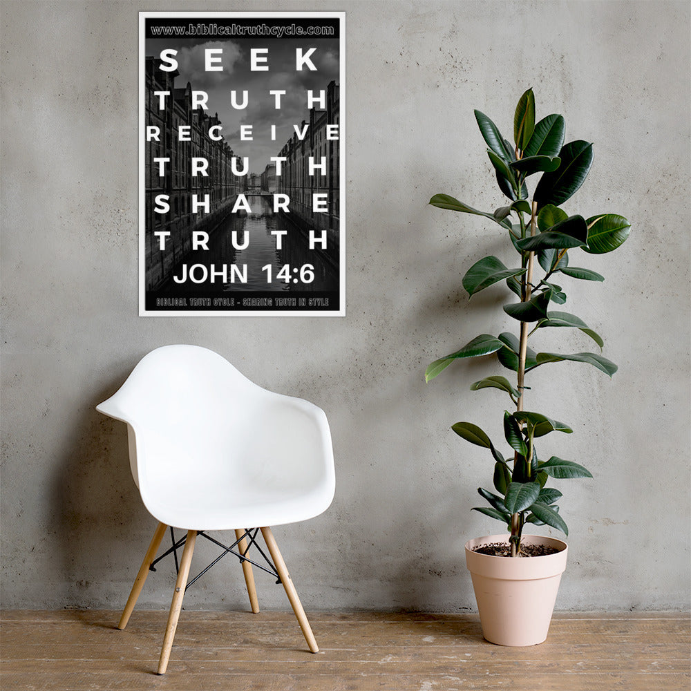 Biblical Truth Cycle - Framed Poster
