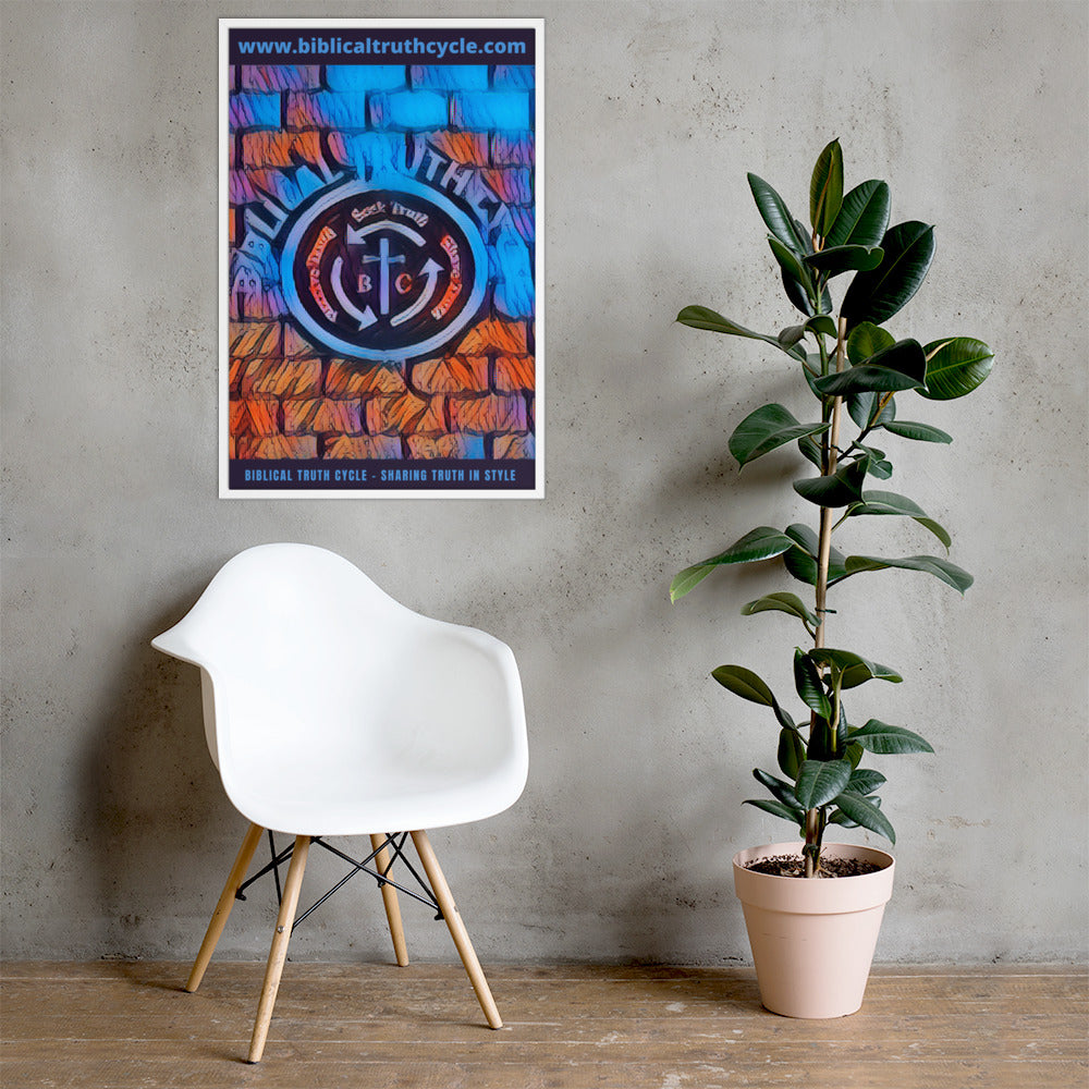Biblical Truth Cycle - Framed Poster