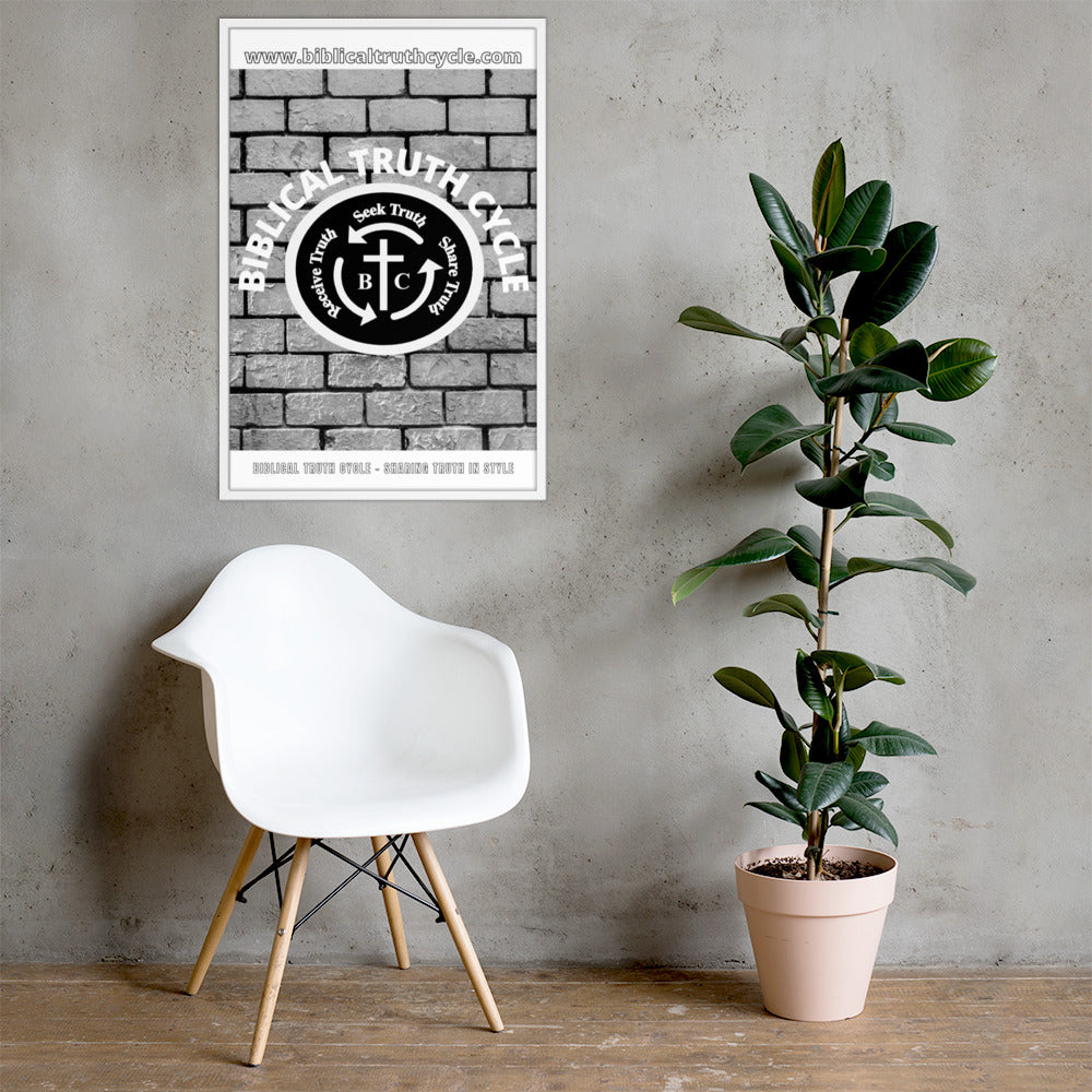 Biblical Truth Cycle - Framed Poster