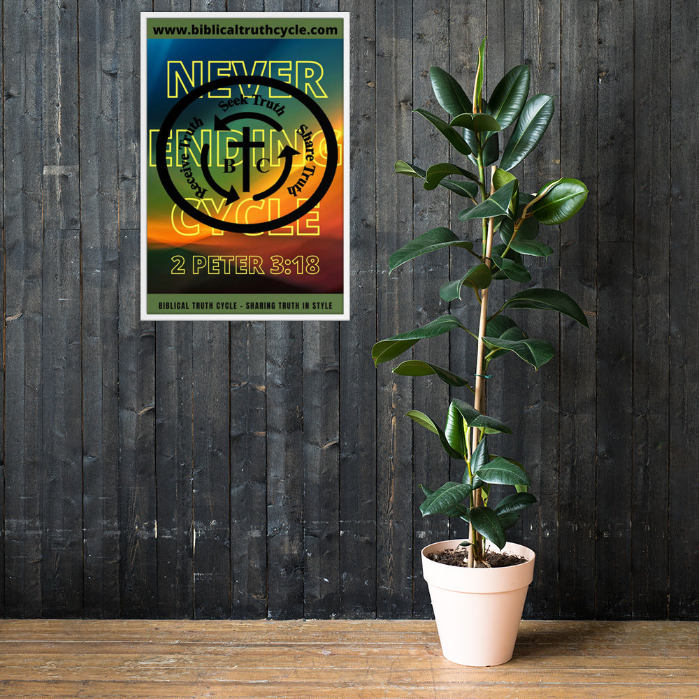Biblical Truth Cycle - Framed Poster