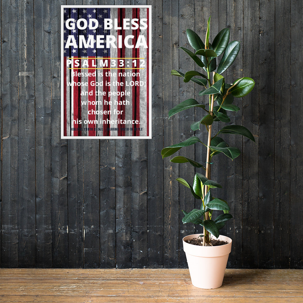 Biblical Truth Cycle - Framed Poster (USA)
