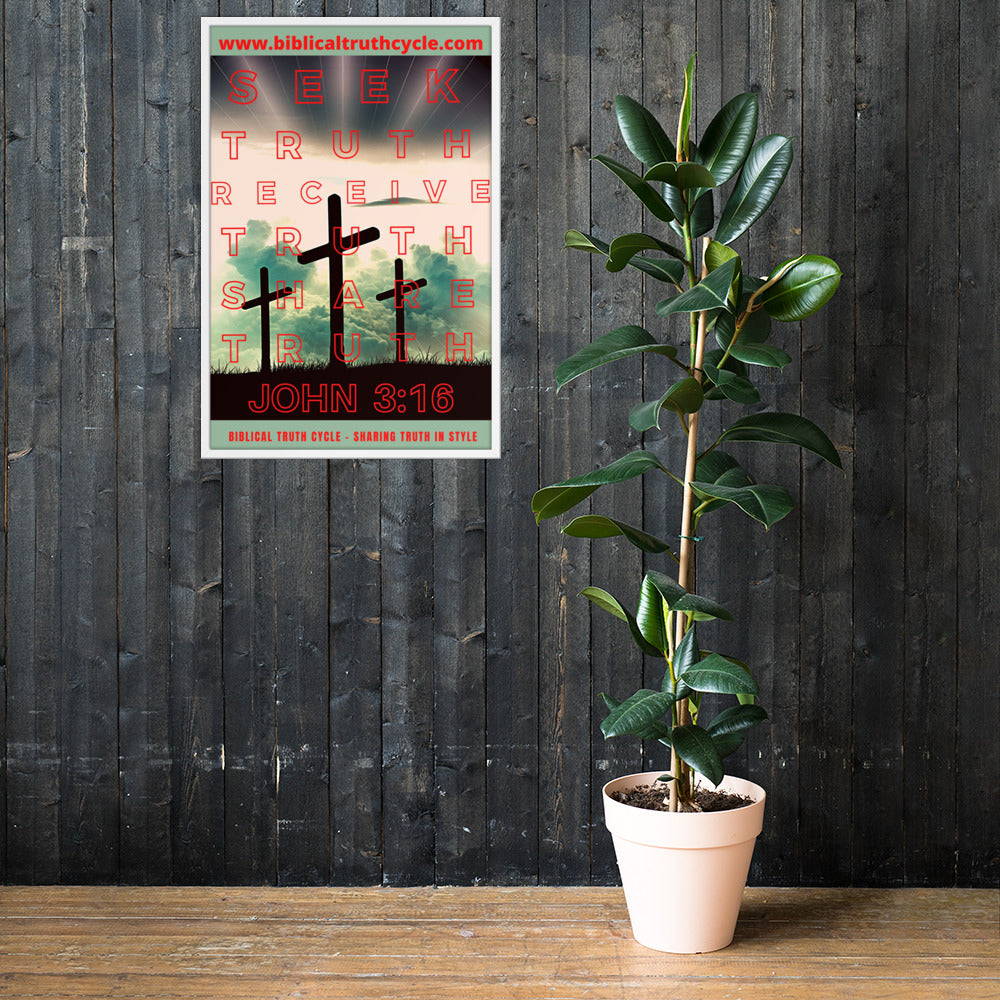 Biblical Truth Cycle - Framed Poster