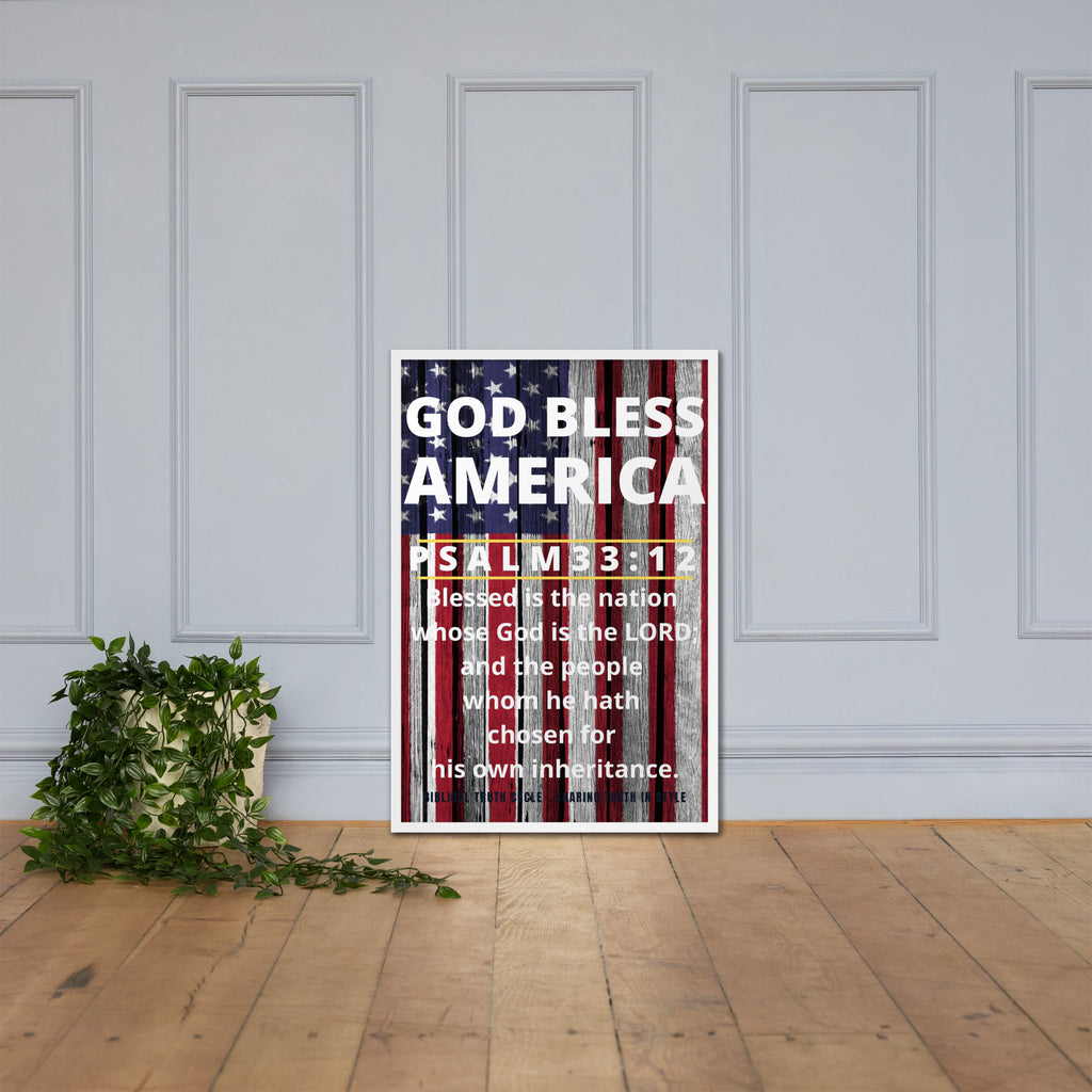 Biblical Truth Cycle - Framed Poster (USA)