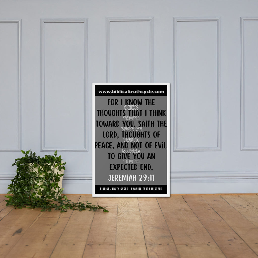 Biblical Truth Cycle - Framed Poster