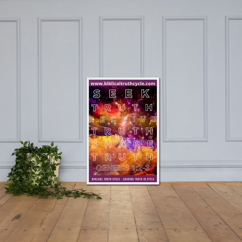 Biblical Truth Cycle - Framed Poster