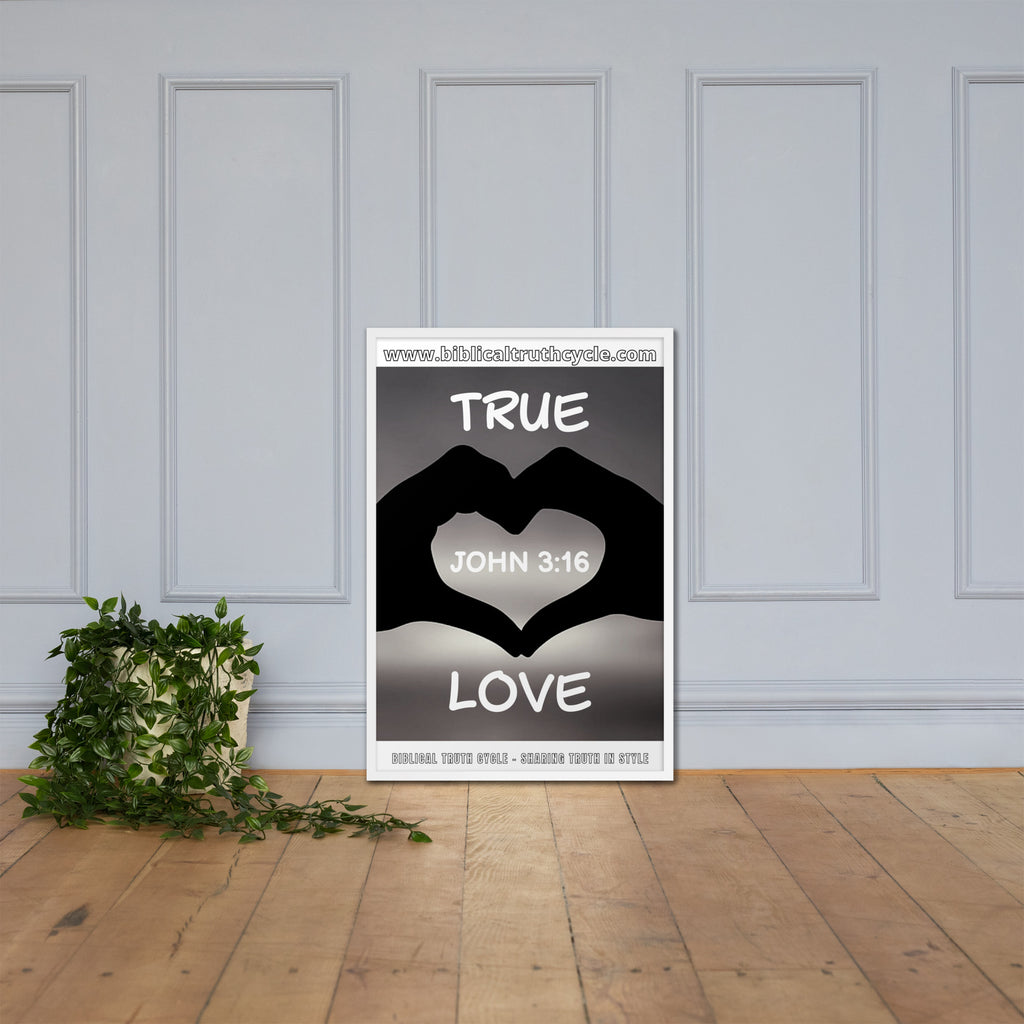 Biblical Truth Cycle - Framed Poster
