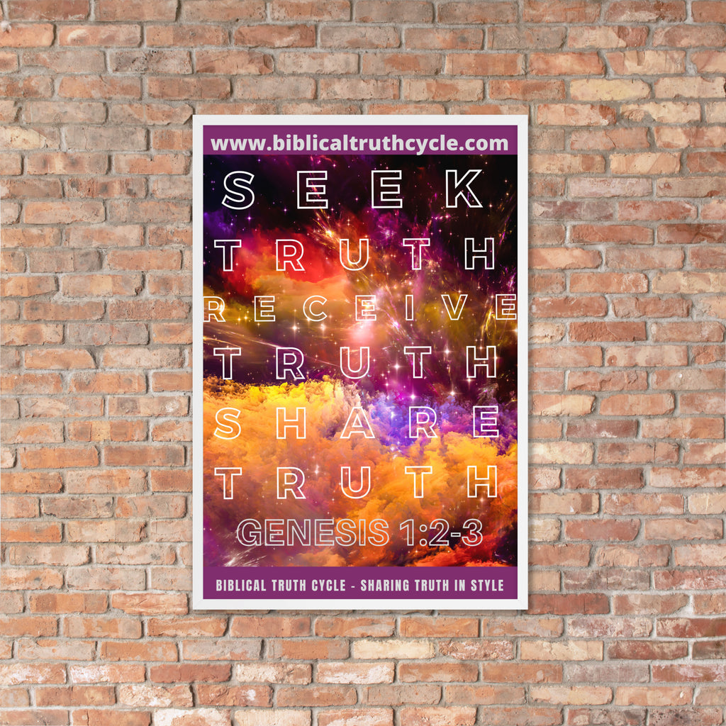 Biblical Truth Cycle - Framed Poster