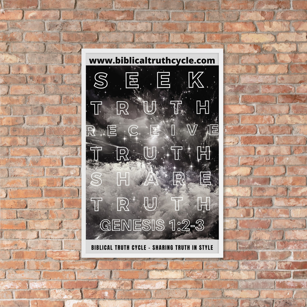 Biblical Truth Cycle - Framed Poster