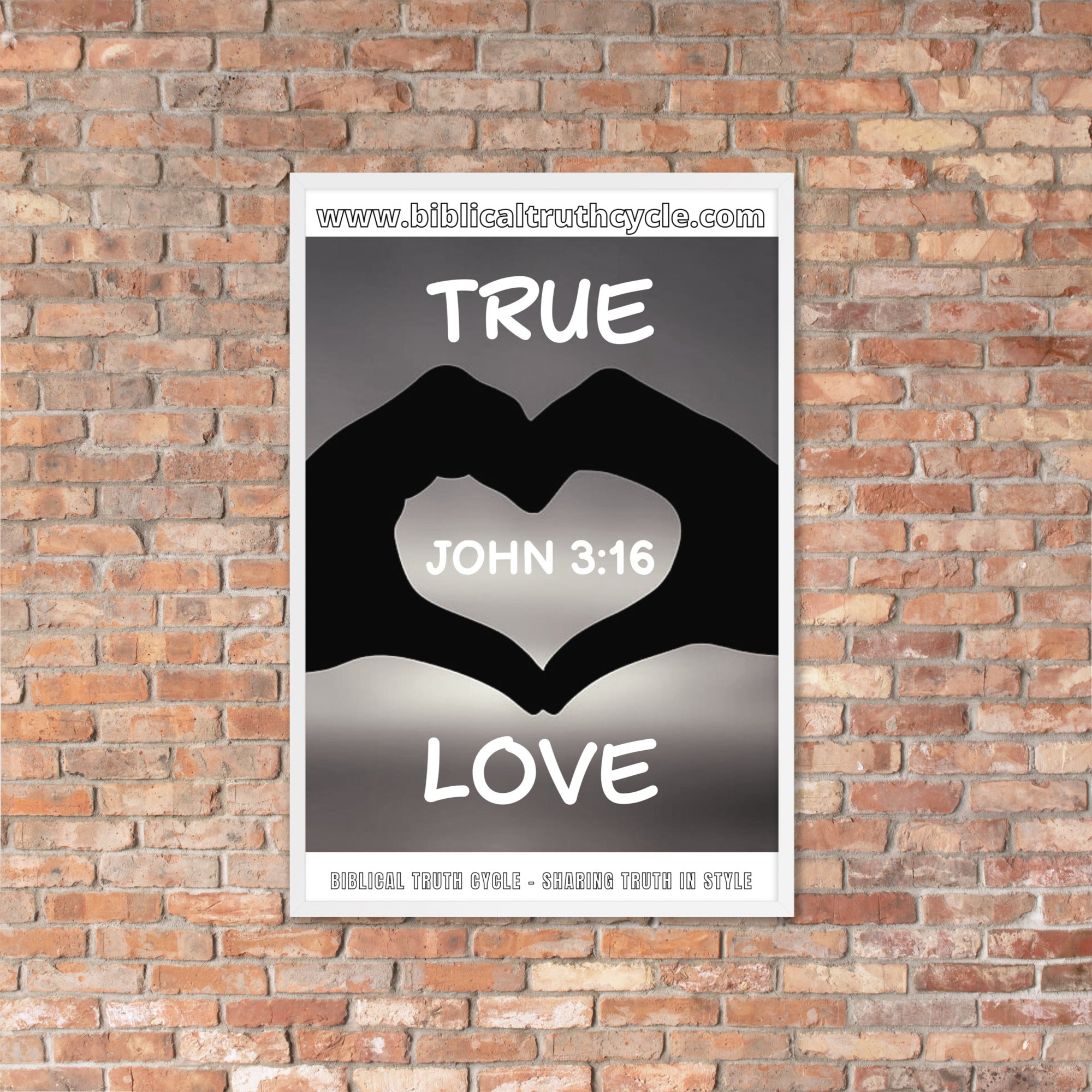 Biblical Truth Cycle - Framed Poster