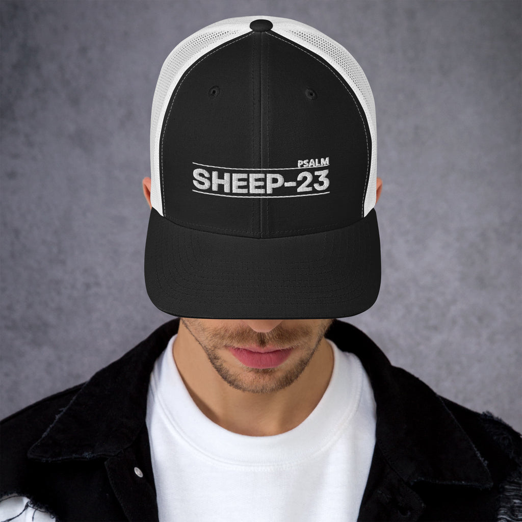 SHEEP 23 - Trucker Hat _ Embroidered