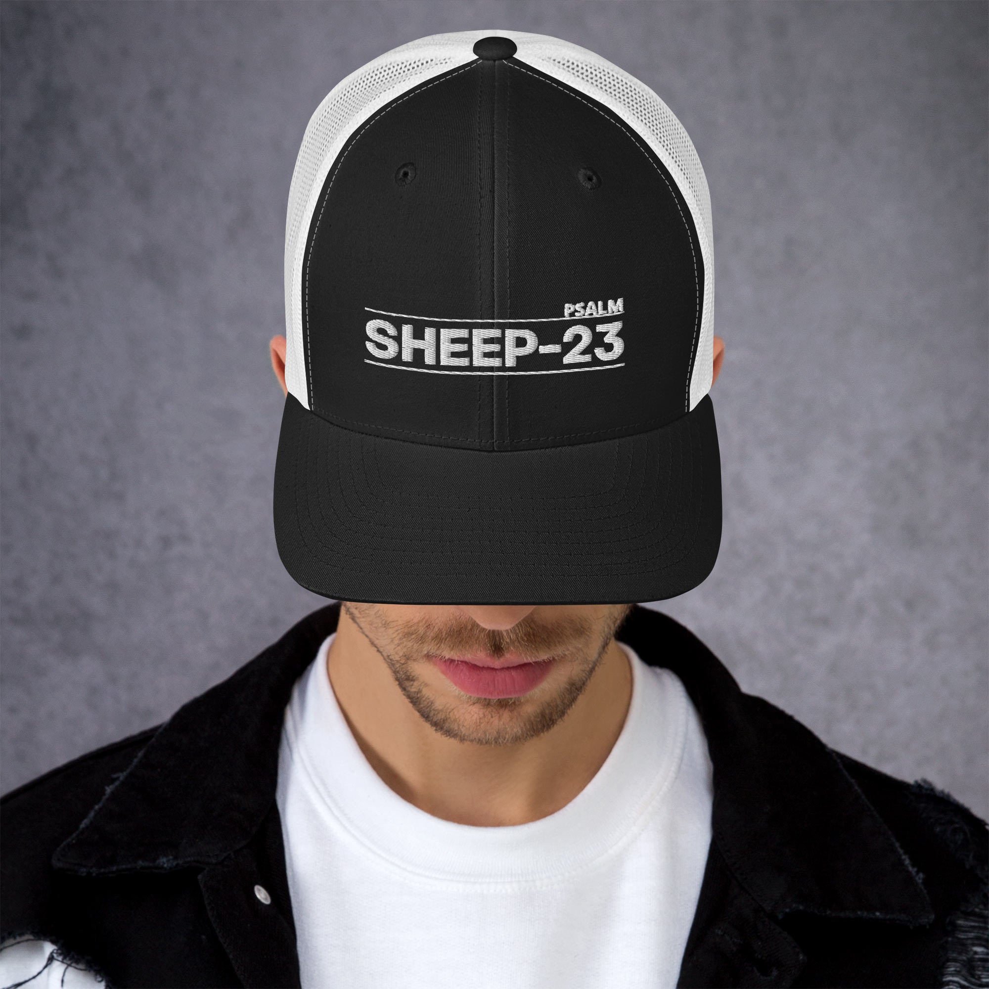 SHEEP 23 - Trucker Hat _ Embroidered