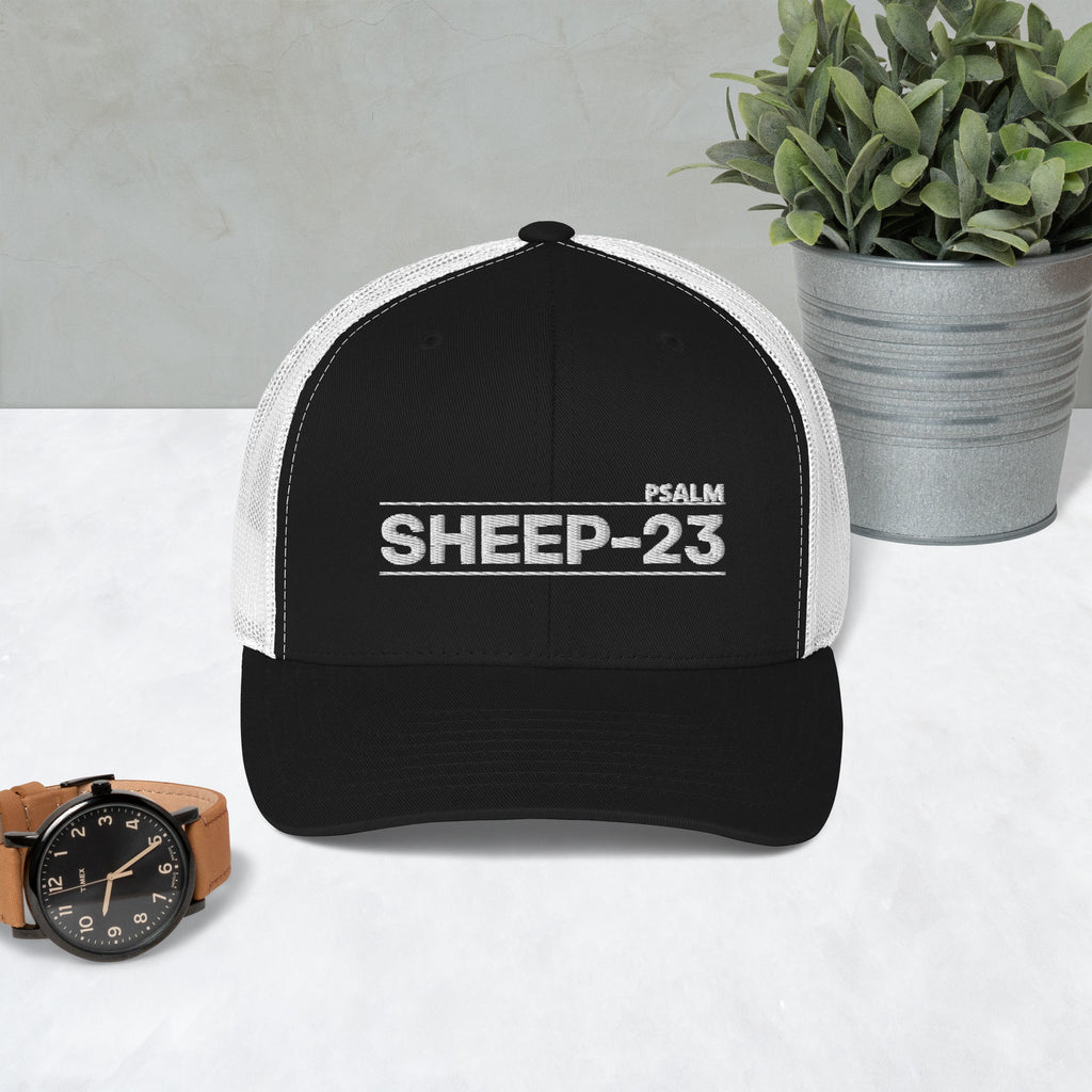 SHEEP 23 - Trucker Hat _ Embroidered