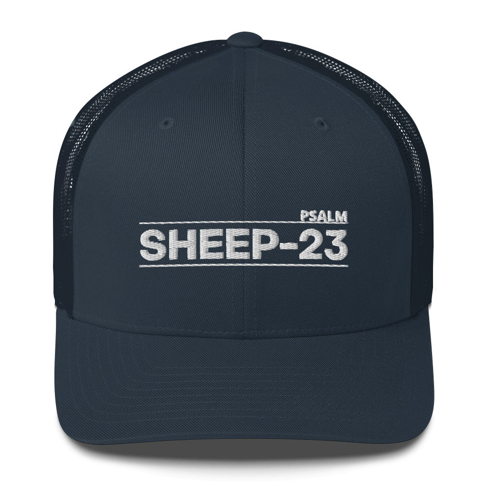 SHEEP 23 - Trucker Hat _ Embroidered