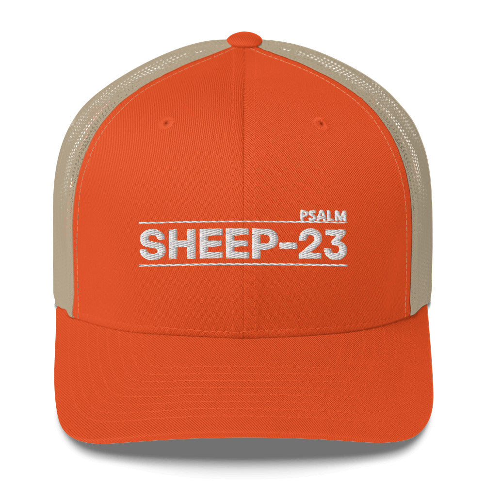 SHEEP 23 - Trucker Hat _ Embroidered