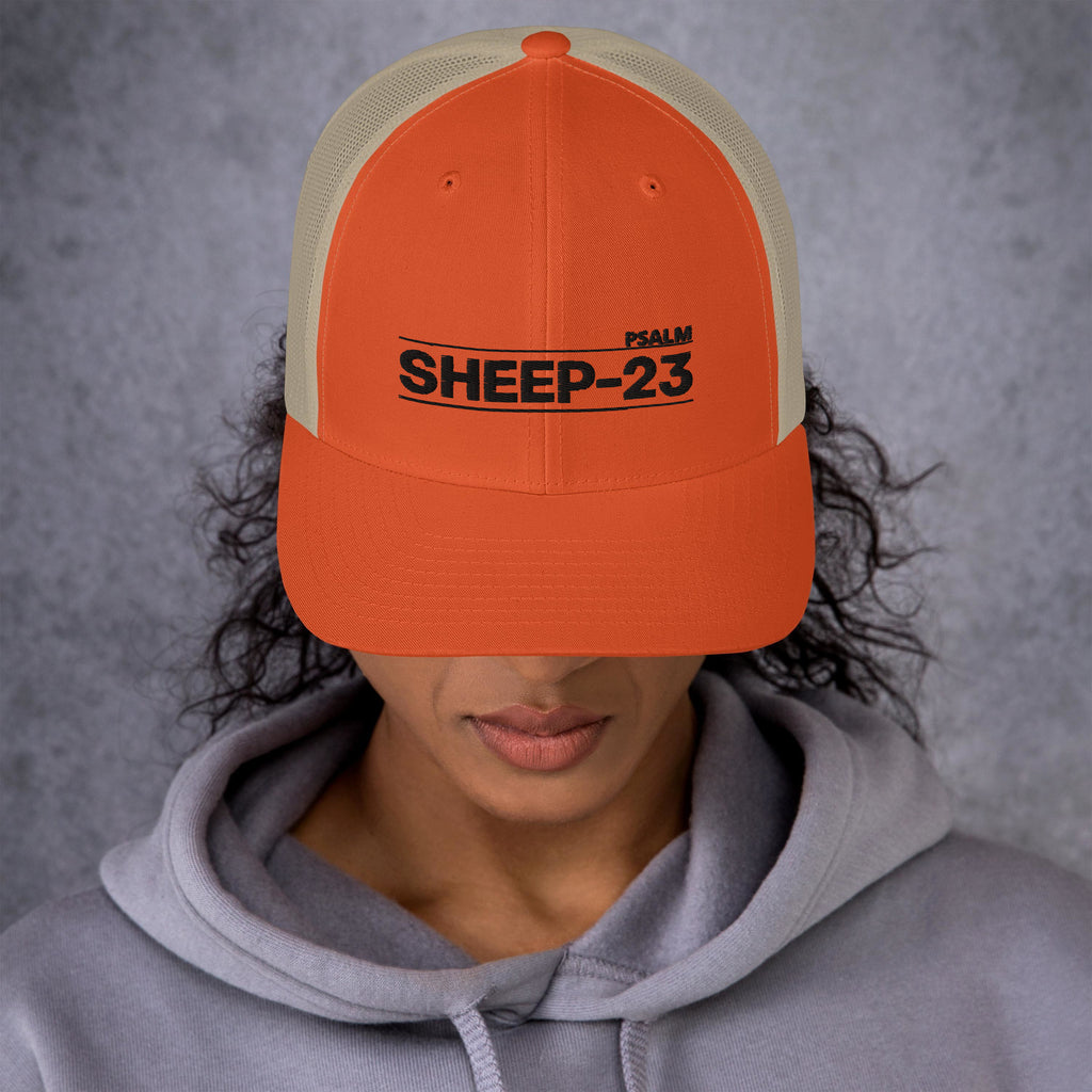 SHEEP 23 - Trucker Hat _ Embroidered