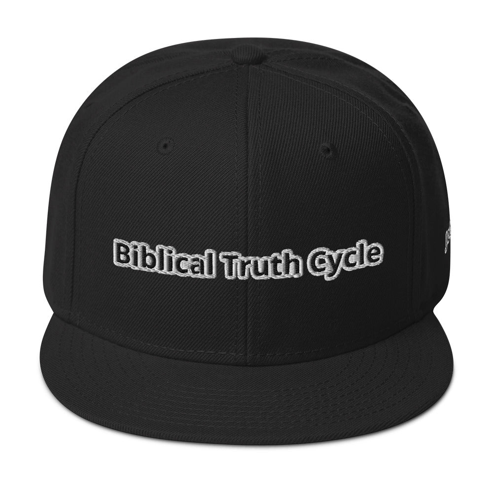 Biblical Truth Cycle - Snapback Hat _ Embroidered