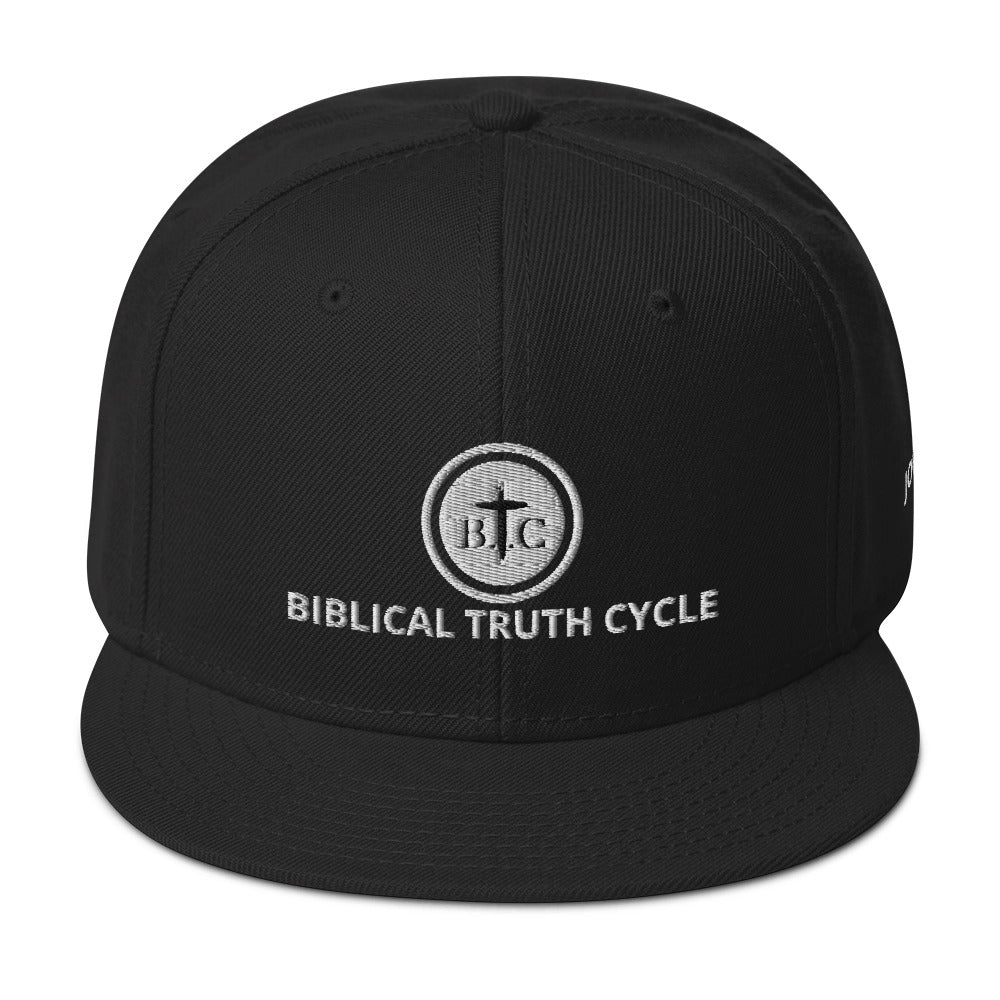 Biblical Truth Cycle - Snapback Hat (Logo II) _ Embroidered