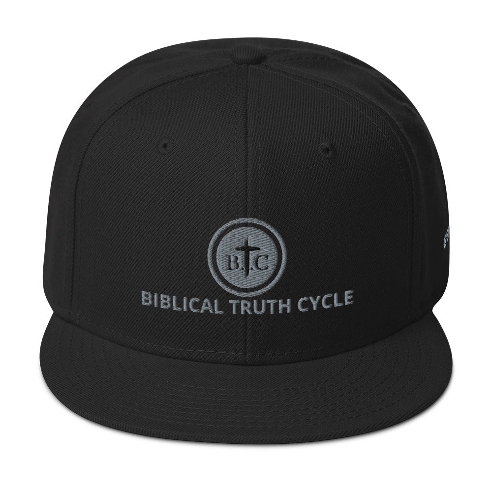 Biblical Truth Cycle - Snapback Hat (Logo II) _ Embroidered