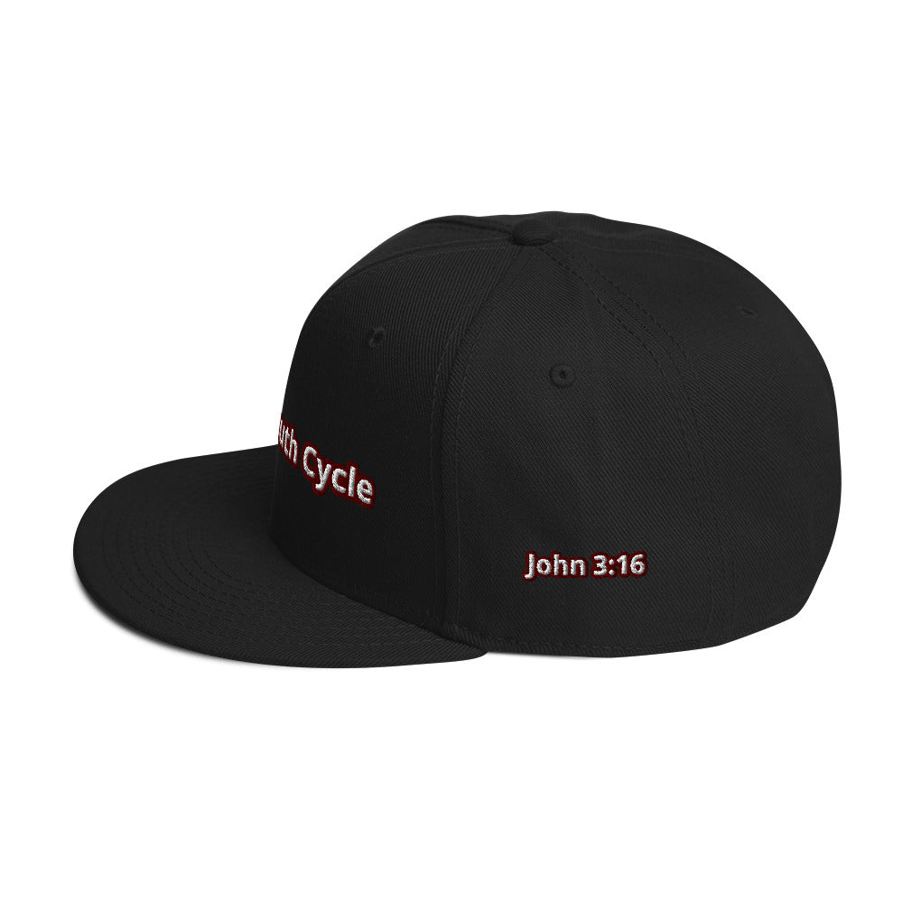 Biblical Truth Cycle - Snapback Hat _ Embroidered