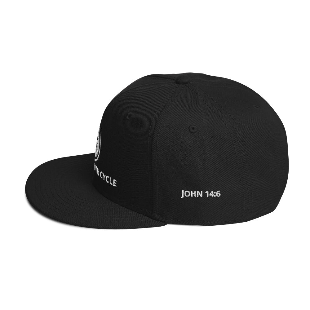 Biblical Truth Cycle - Snapback Hat (Logo II) _ Embroidered