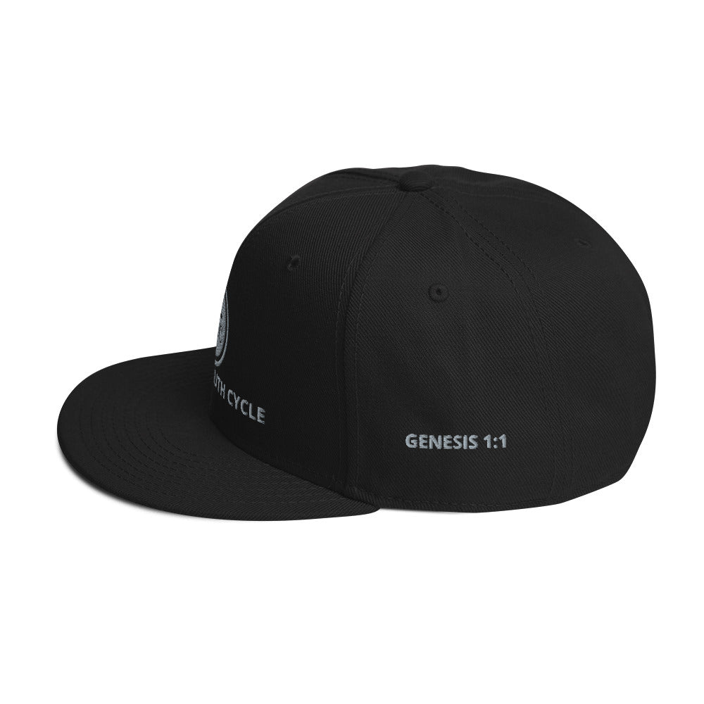 Biblical Truth Cycle - Snapback Hat (Logo II) _ Embroidered