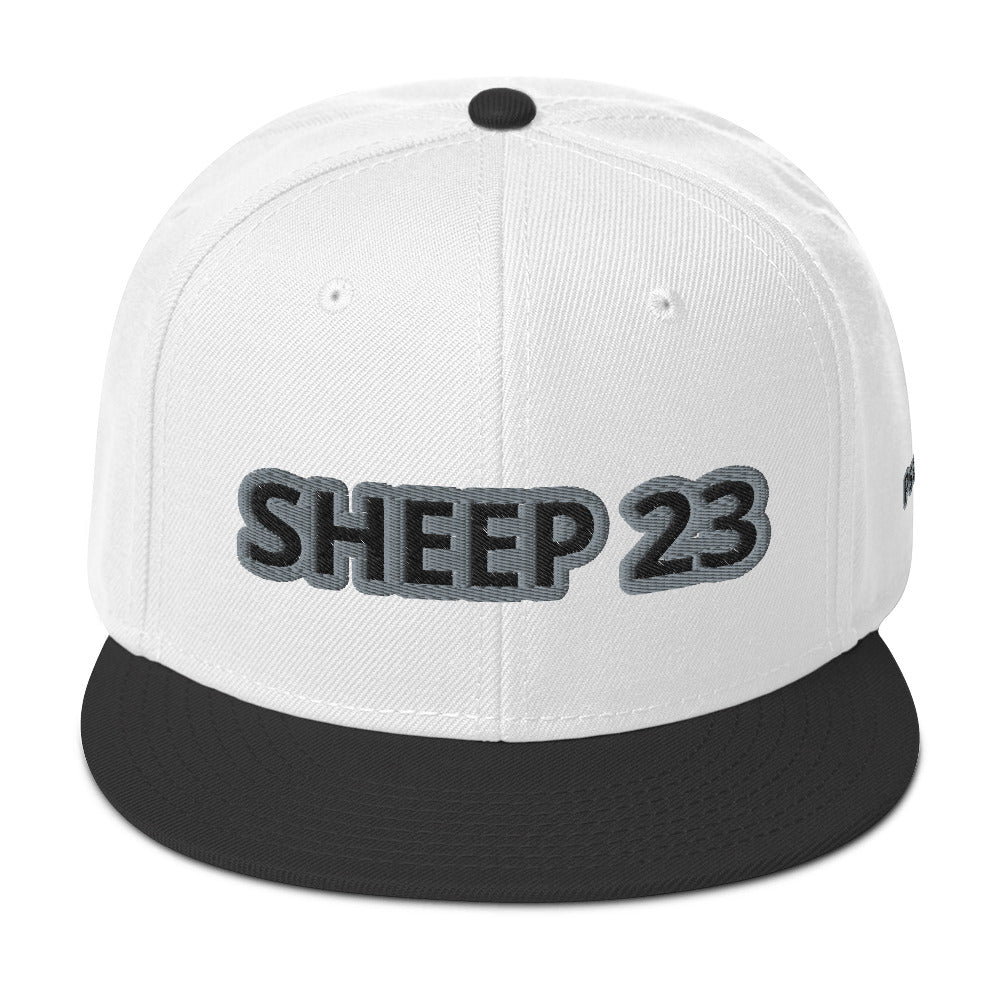 Sheep 23 - Snapback Hat _ Embroidered