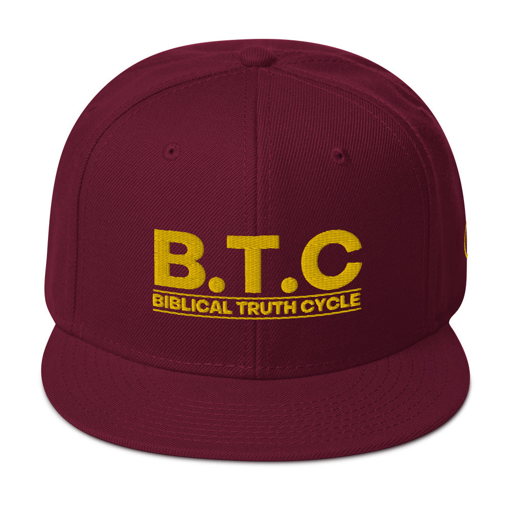 Biblical Truth Cycle - Snapback Hat (Acronym)_ Embroidered