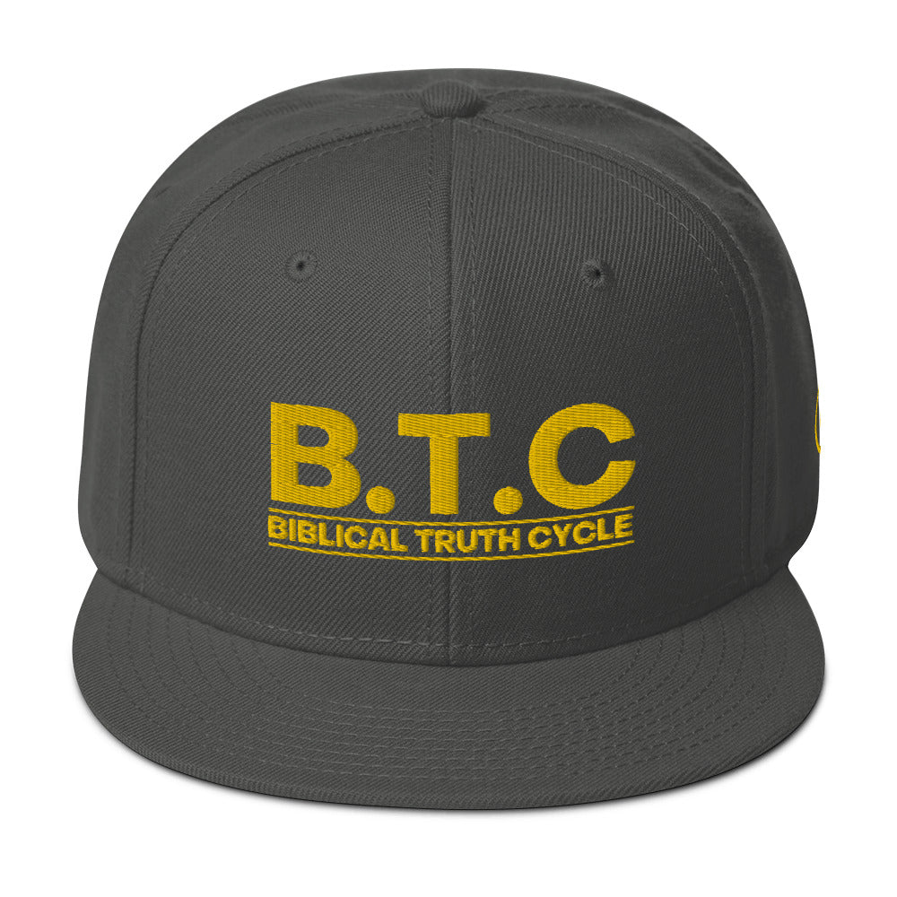 Biblical Truth Cycle - Snapback Hat (Acronym)_ Embroidered