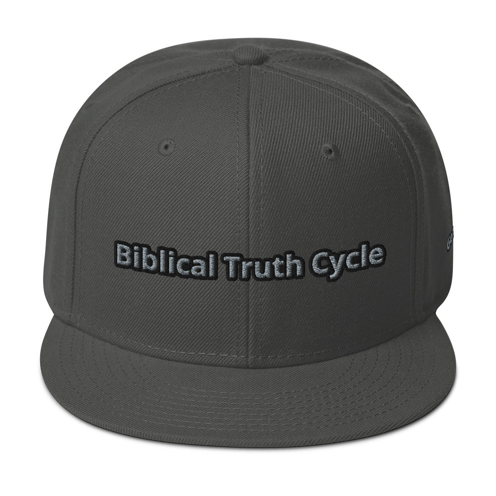 Biblical Truth Cycle - Snapback Hat _ Embroidered