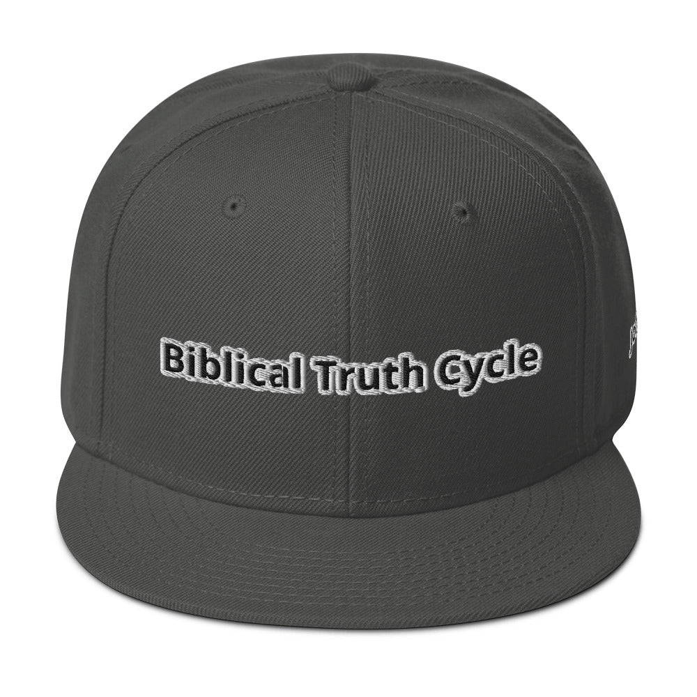 Biblical Truth Cycle - Snapback Hat _ Embroidered