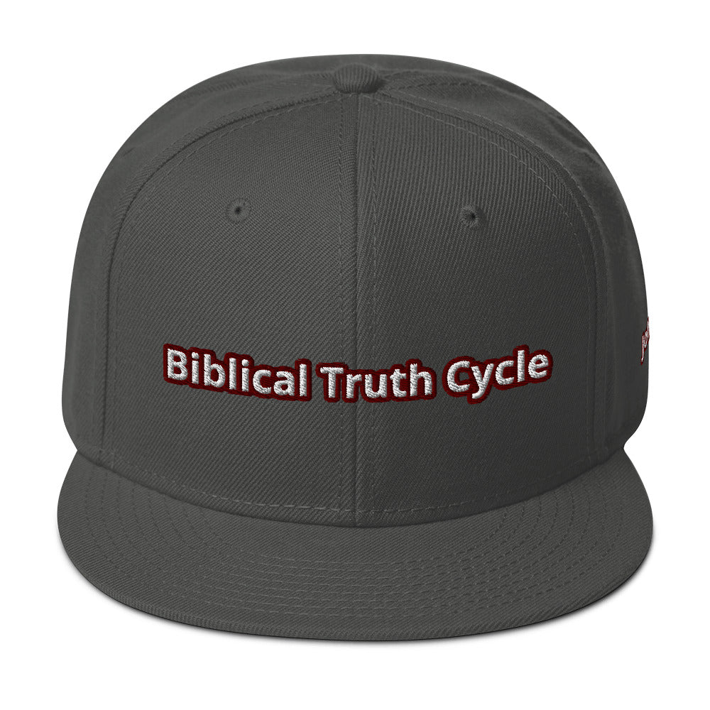 Biblical Truth Cycle - Snapback Hat _ Embroidered