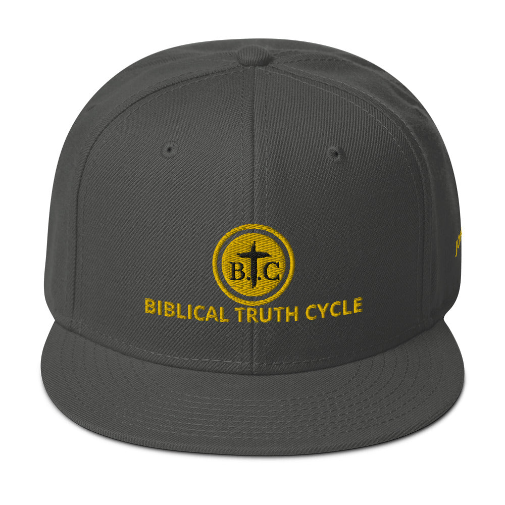 Biblical Truth Cycle - Snapback Hat (Logo II) _ Embroidered