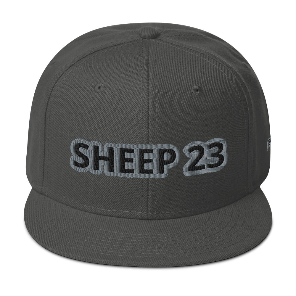 Sheep 23 - Snapback Hat _ Embroidered