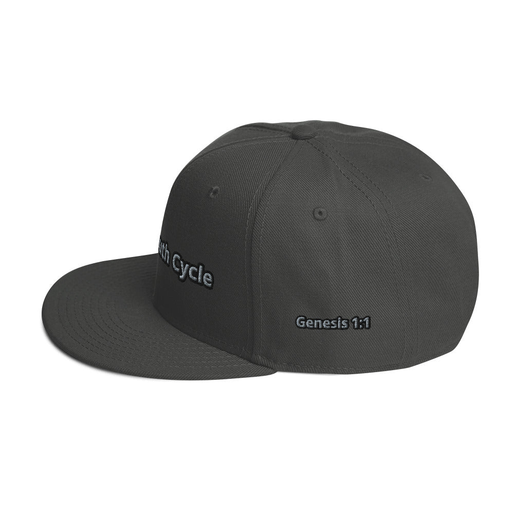 Biblical Truth Cycle - Snapback Hat _ Embroidered