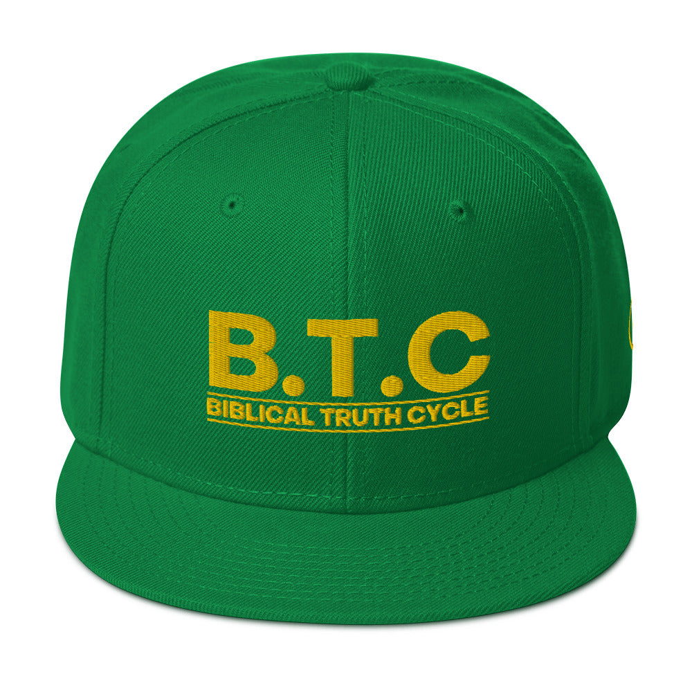 Biblical Truth Cycle - Snapback Hat (Acronym)_ Embroidered