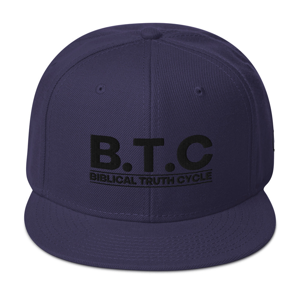 Biblical Truth Cycle -  Snapback Hat (Acronym) _ Embroidered