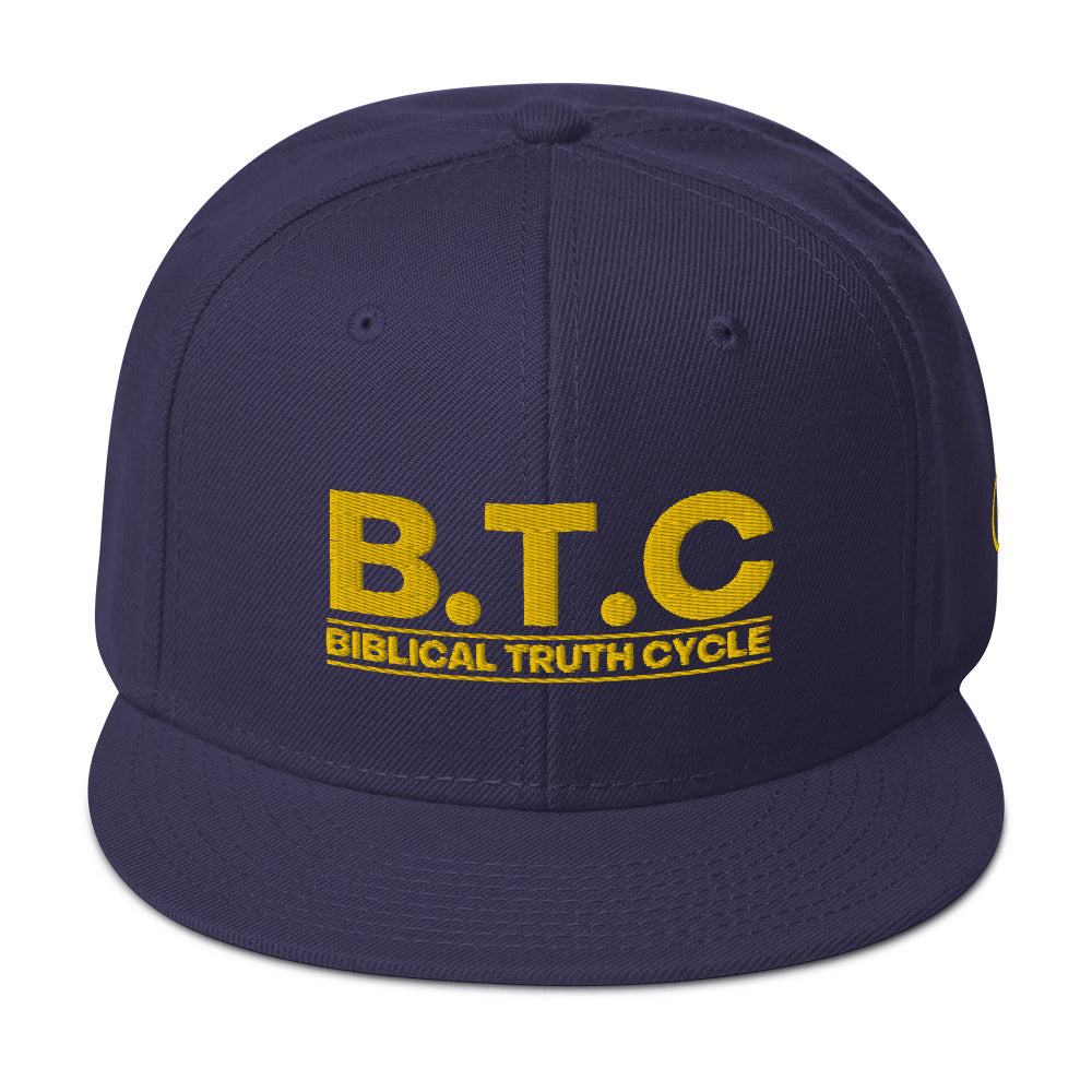 Biblical Truth Cycle - Snapback Hat (Acronym)_ Embroidered