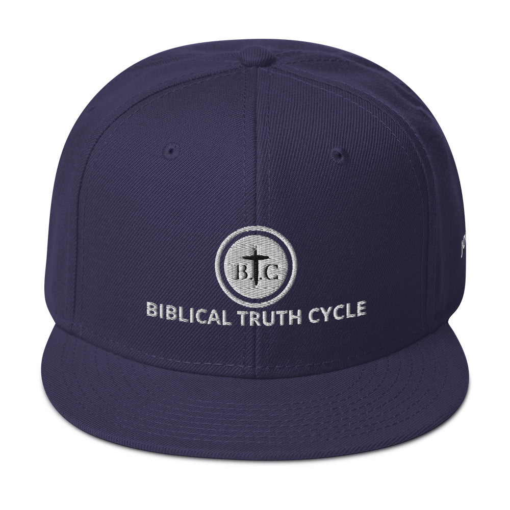 Biblical Truth Cycle - Snapback Hat (Logo II) _ Embroidered