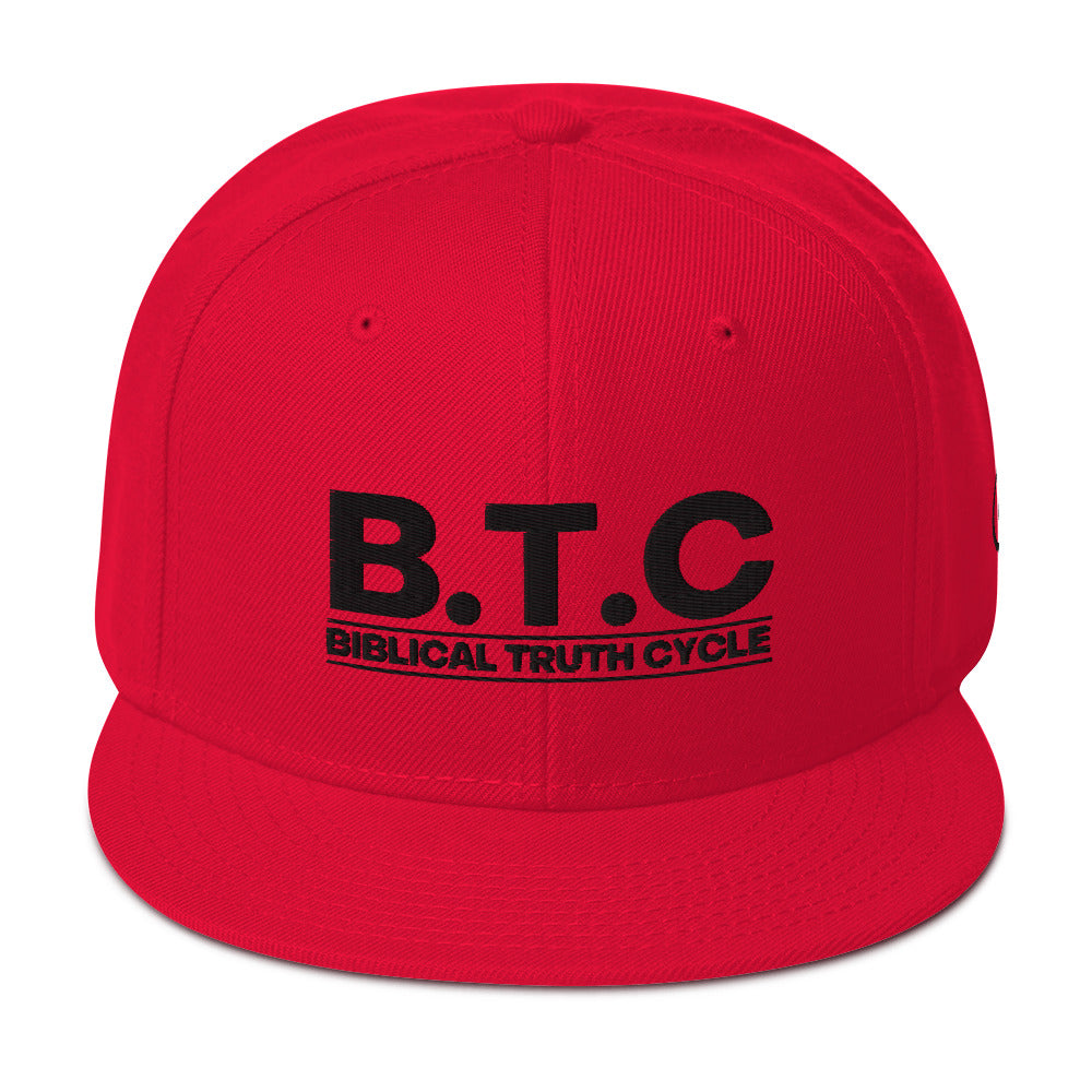 Biblical Truth Cycle -  Snapback Hat (Acronym) _ Embroidered