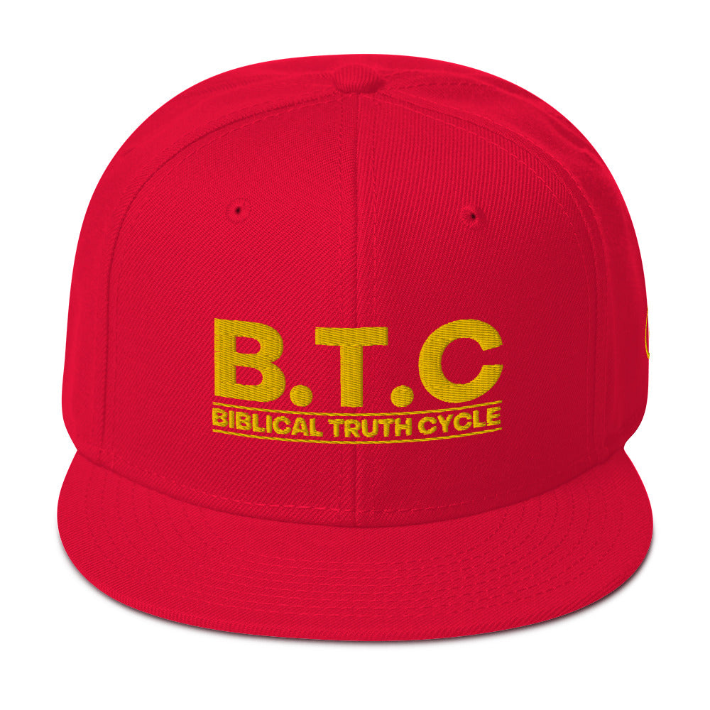 Biblical Truth Cycle - Snapback Hat (Acronym)_ Embroidered