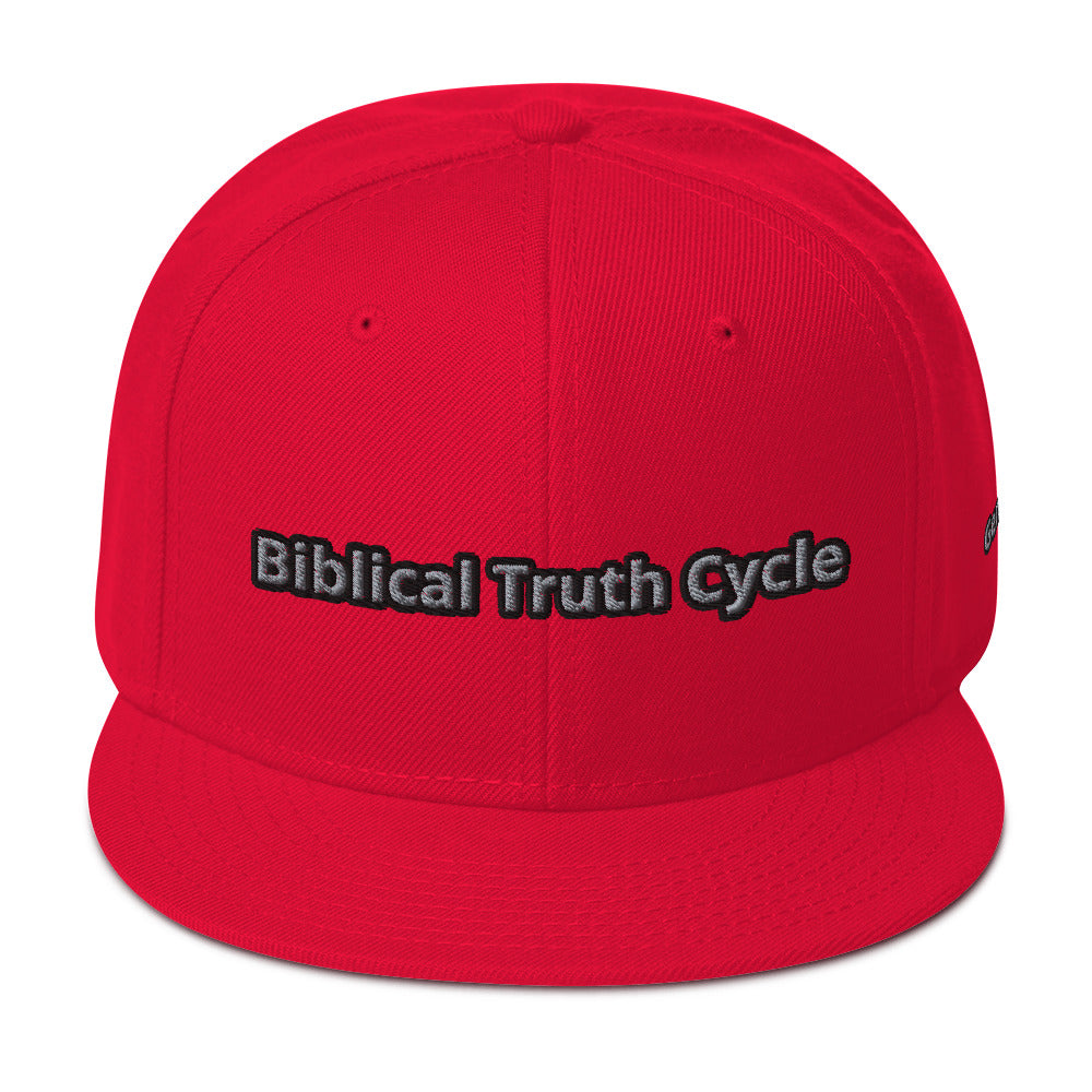 Biblical Truth Cycle - Snapback Hat _ Embroidered