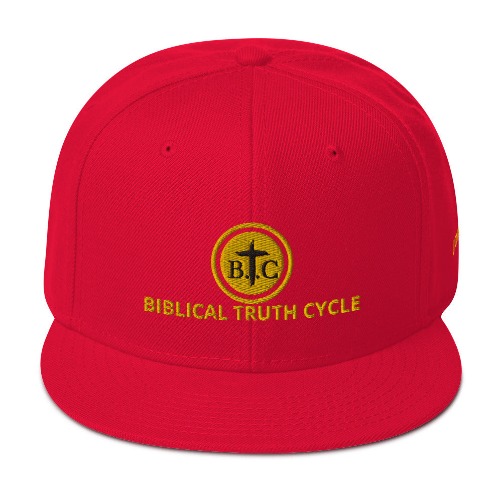 Biblical Truth Cycle - Snapback Hat (Logo II) _ Embroidered